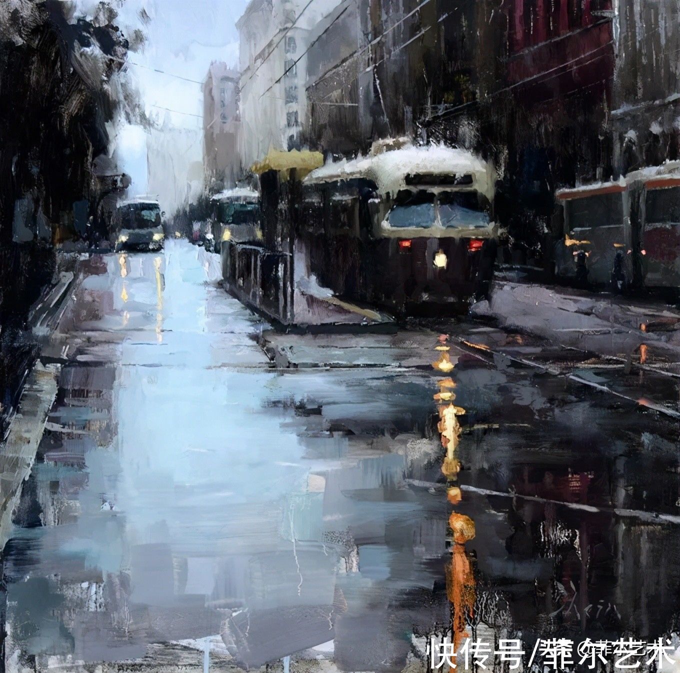 雅各布·德恩@美国画家雅各布·德恩超强表现力现代印象派油画作品赏析