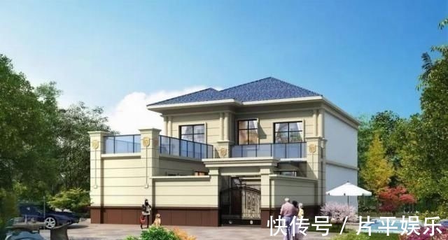 简欧别墅|8栋经典二层简欧别墅,第一套在农村最吃香,图纸收藏不后悔