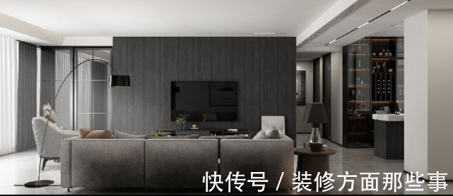 装修|162平现代风设计功能与美感都恰到好处，冷静大气美感太好了