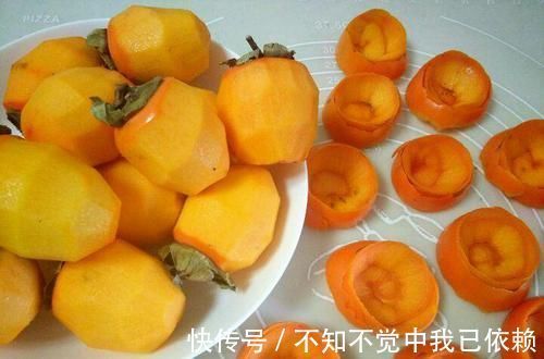 柿子饼|晒柿饼,别直接拿去晒!再加2步,七天就能吃,软糯清甜好吃不腻