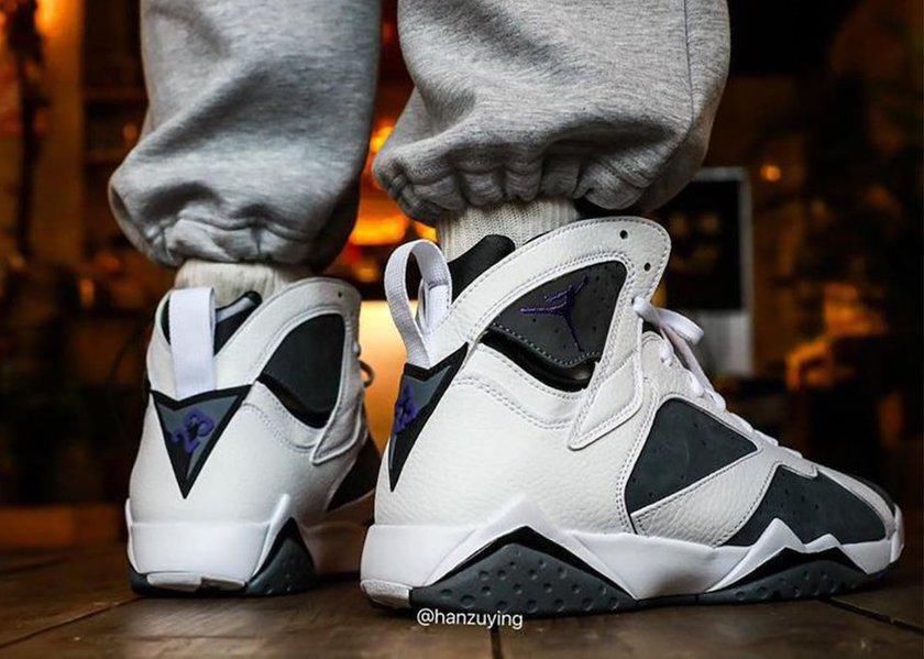  首次上脚释出！Air Jordan 7 “Flint” 复刻版依旧帅炸！