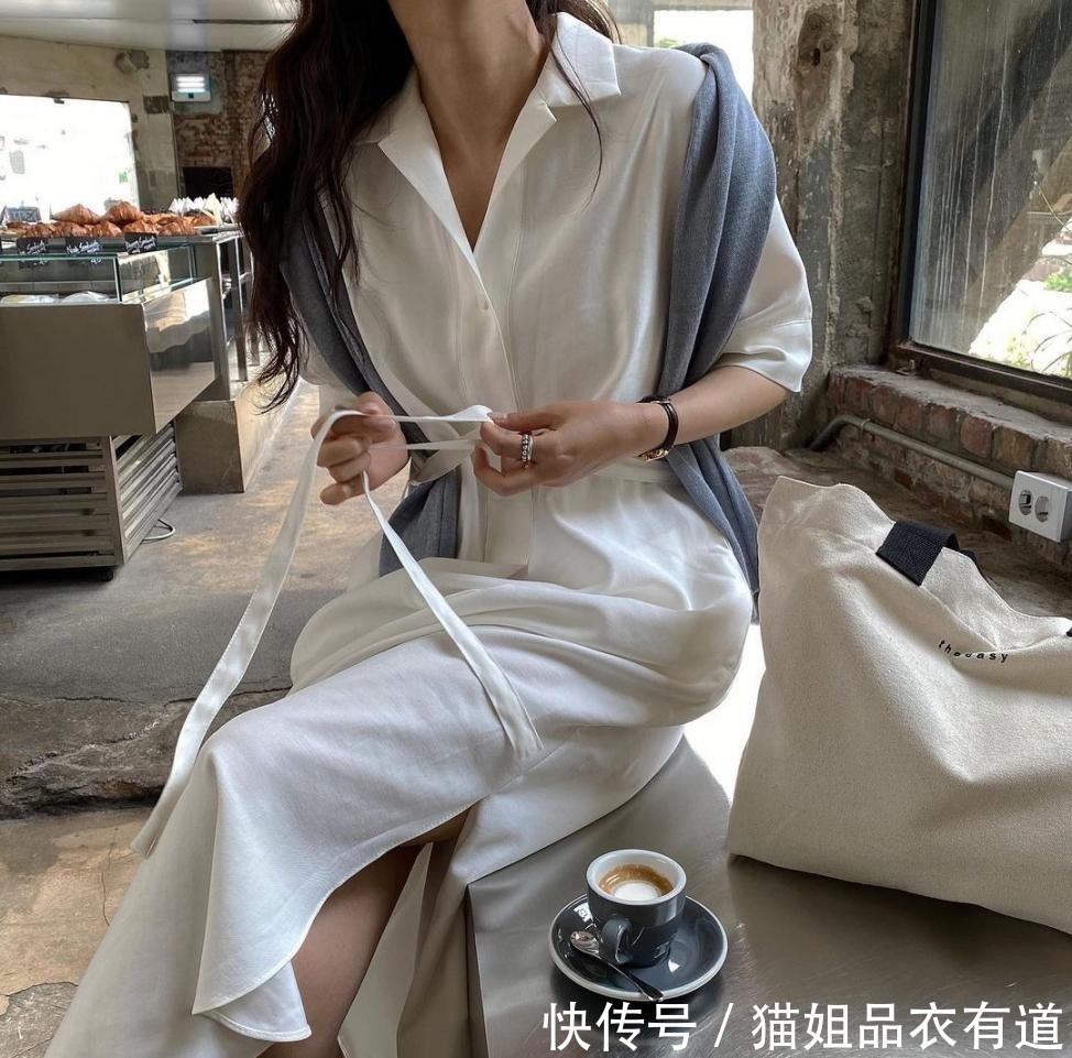 高跟鞋|“衬衫裙”有多百搭?单穿or叠穿,皆可玩转时髦,照着学足够美