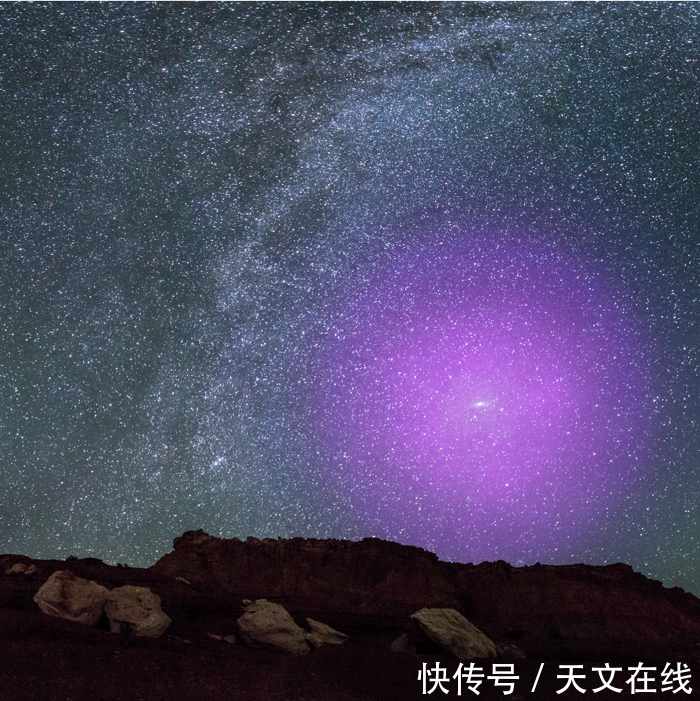 盛景！如果能看到仙女座星系，我们的天空将是另一番模样