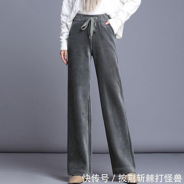 土气|不要穿土气的小脚裤了,今年流行这款“散步裤”,利落好穿又时髦