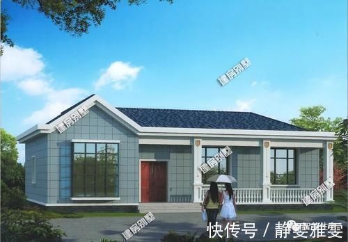 养老|15万可建的一层别墅,盖新房给父母养老,经济又实用