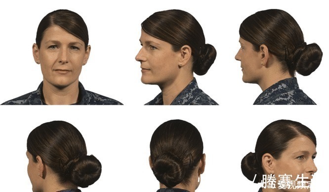 发髻|美军女兵发型,总计23种,波波头、锁子头、垄沟辫,还能扎马尾
