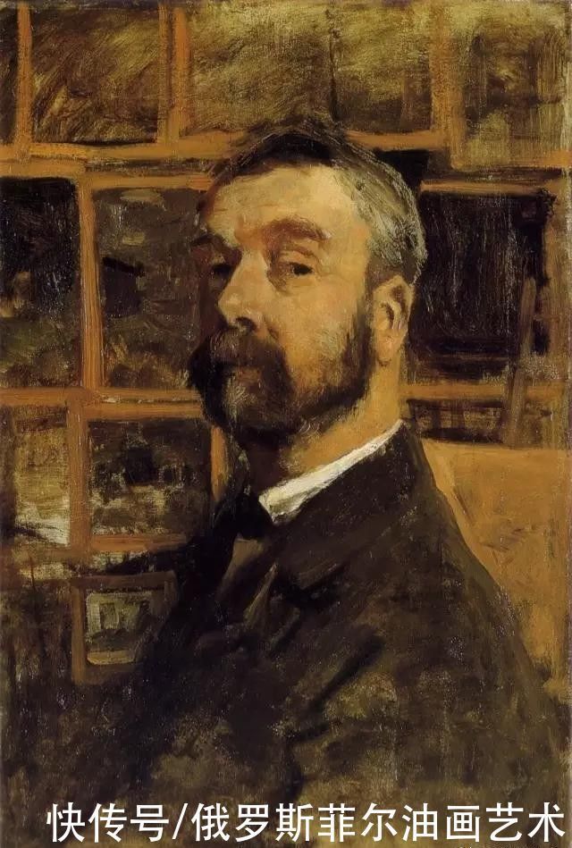 盛开的桃花|荷兰画家,海牙画派的代表人物~梵高妹夫的风景油画作品欣赏