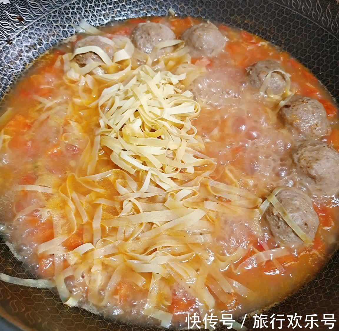 花甲肉|越吃越瘦系列,番茄肉丸,“假”面更美味