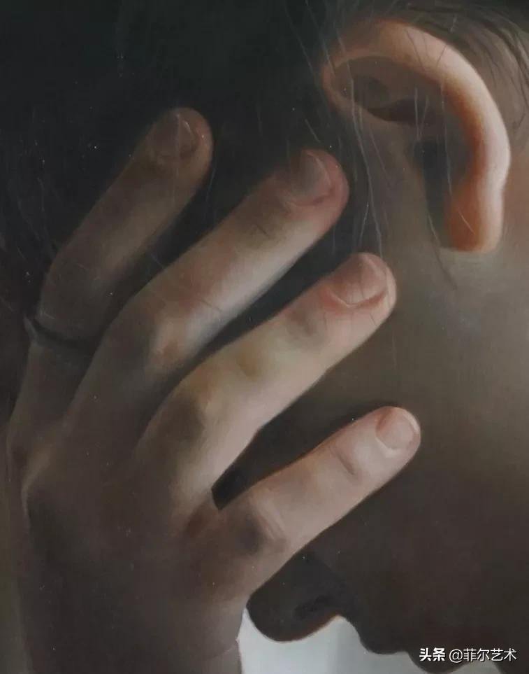 安妮·罗达!法国画家安妮·罗达超高清、超写实人物油画作品欣赏