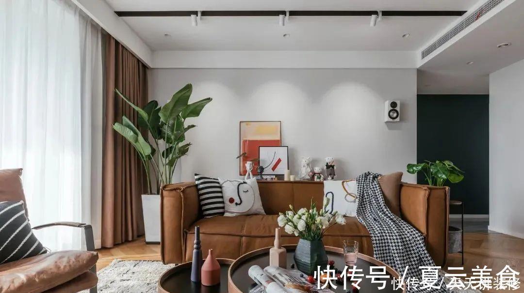 装修|109㎡现代风格装修,打造餐厨一体化的轻奢小家