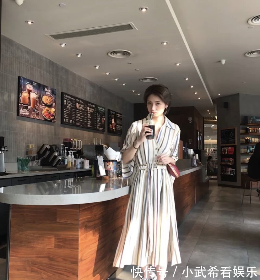 基础款|百褶裙已经失宠了，今年流行这款衬衫裙，高级优雅还很有气质