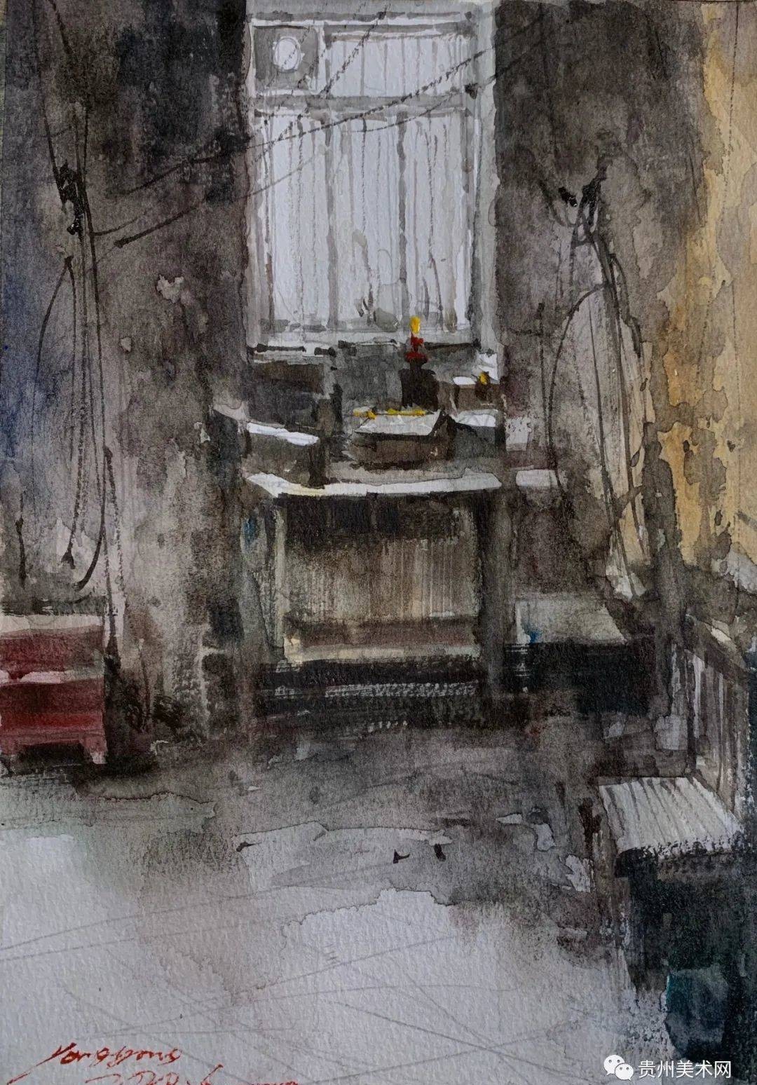 作品|杨勇水彩作品欣赏