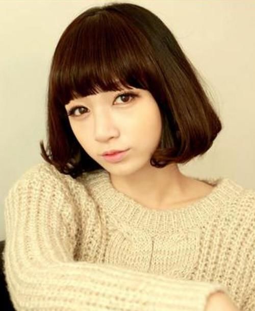 9款圆脸女生适合发型，换上气质太好了！