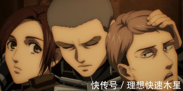 三笠|进击的巨人三笠变回温柔脸,BGM为萨莎响起,艾伦微笑被移除