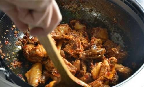 川菜,姜汁鸡,看起来流口水,充满了色彩和香味