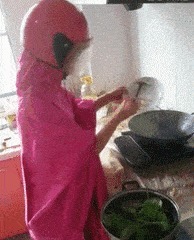 |搞笑GIF段子：不看还好一点，看了之后，我那里还敢去做呀