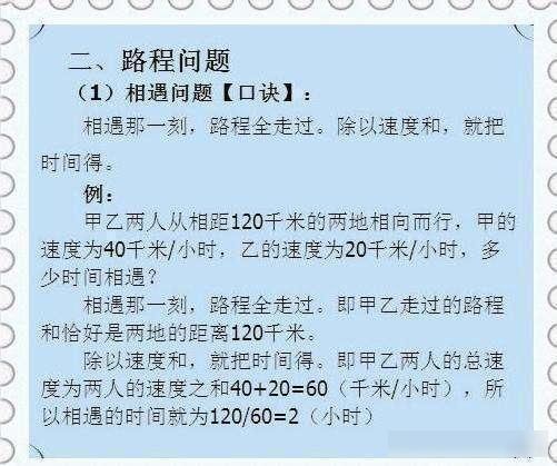 化为|这妈妈绝了！把应用题化为“口诀”，难怪儿子6年数学都名列前茅