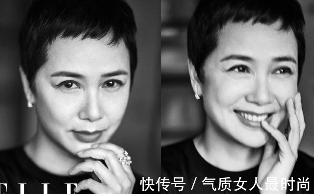 卷发型 四十的女人，都喜欢剪短刘海和短发如何知道自己适合什么发型！