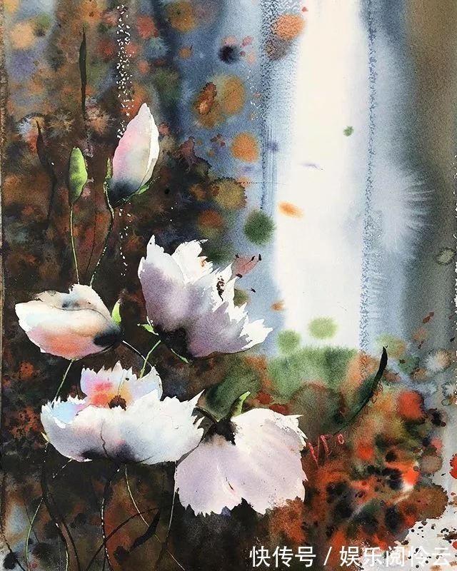 屏保$充满仙气的水彩画，每一张都可以用来做屏保！