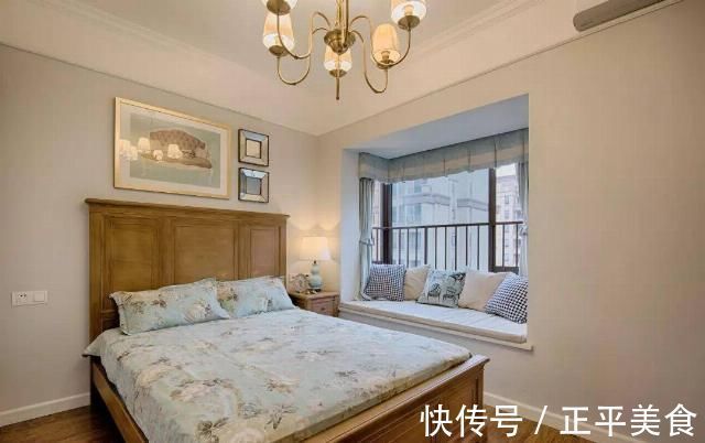 甜面包|108㎡美法混搭风,浪漫的诗意,营造了舒适时尚家居