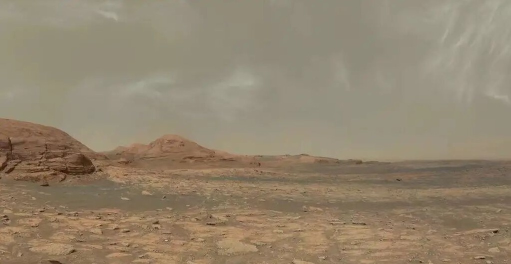 快来看！火星上也出彩虹了！NASA公布火星彩虹照片，真是彩虹吗