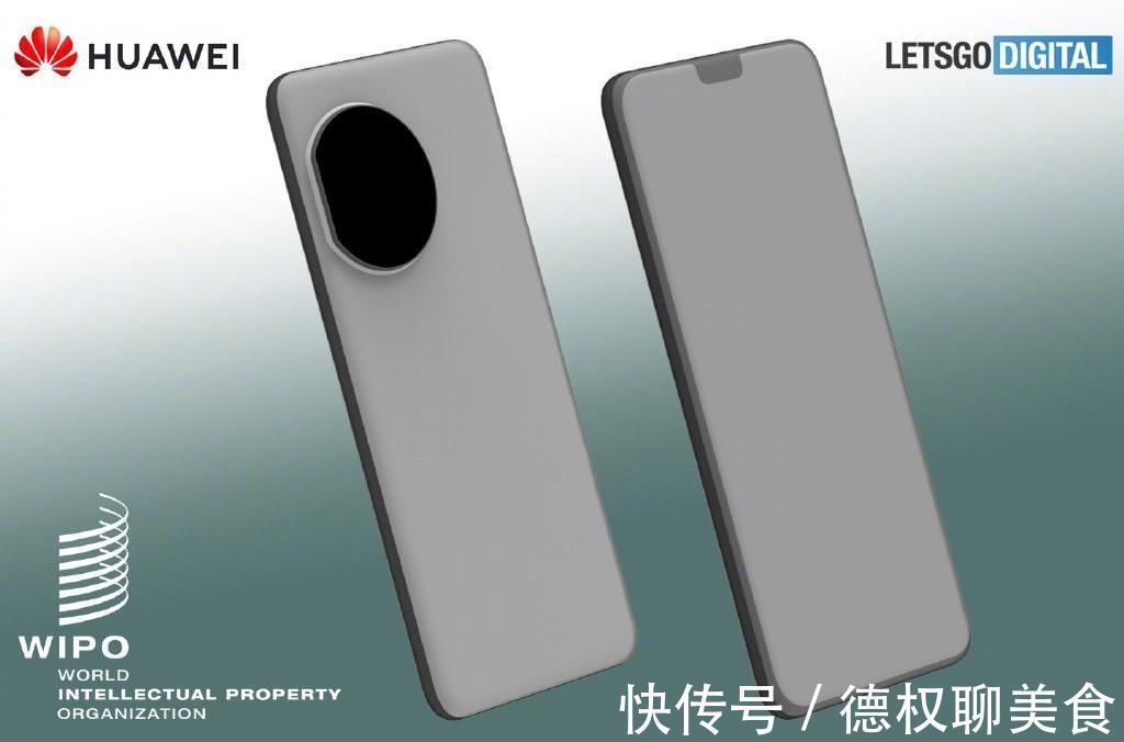 p50|脑洞常开,华为P50概念图:四曲面刘海+斜切奥利奥