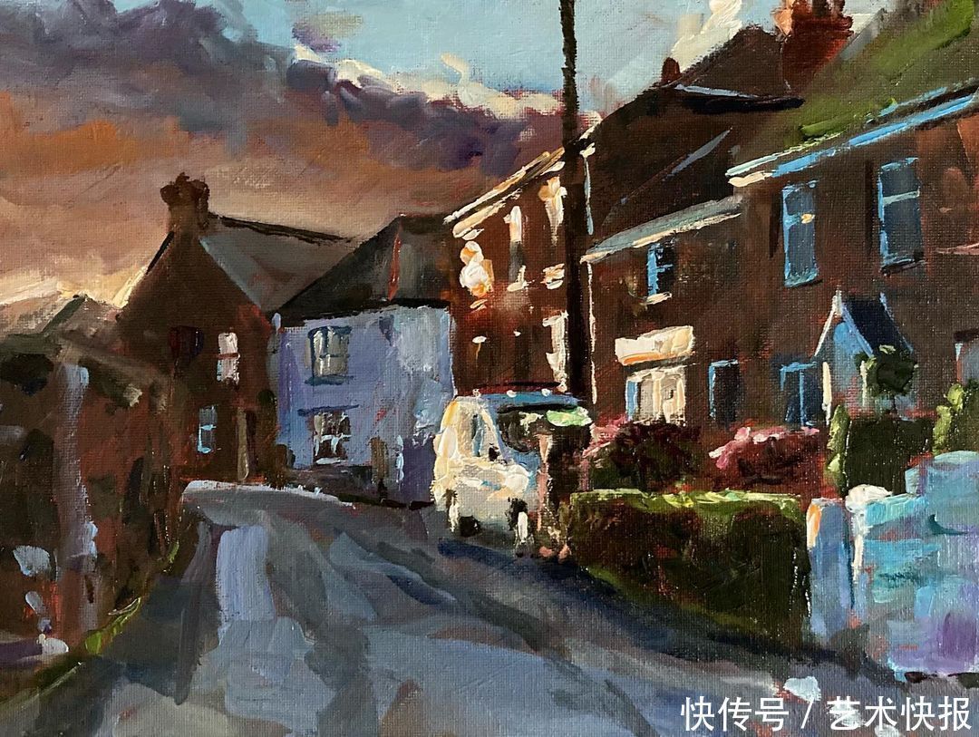 普林斯|英国艺术家杰里米桑德斯油画作品欣赏