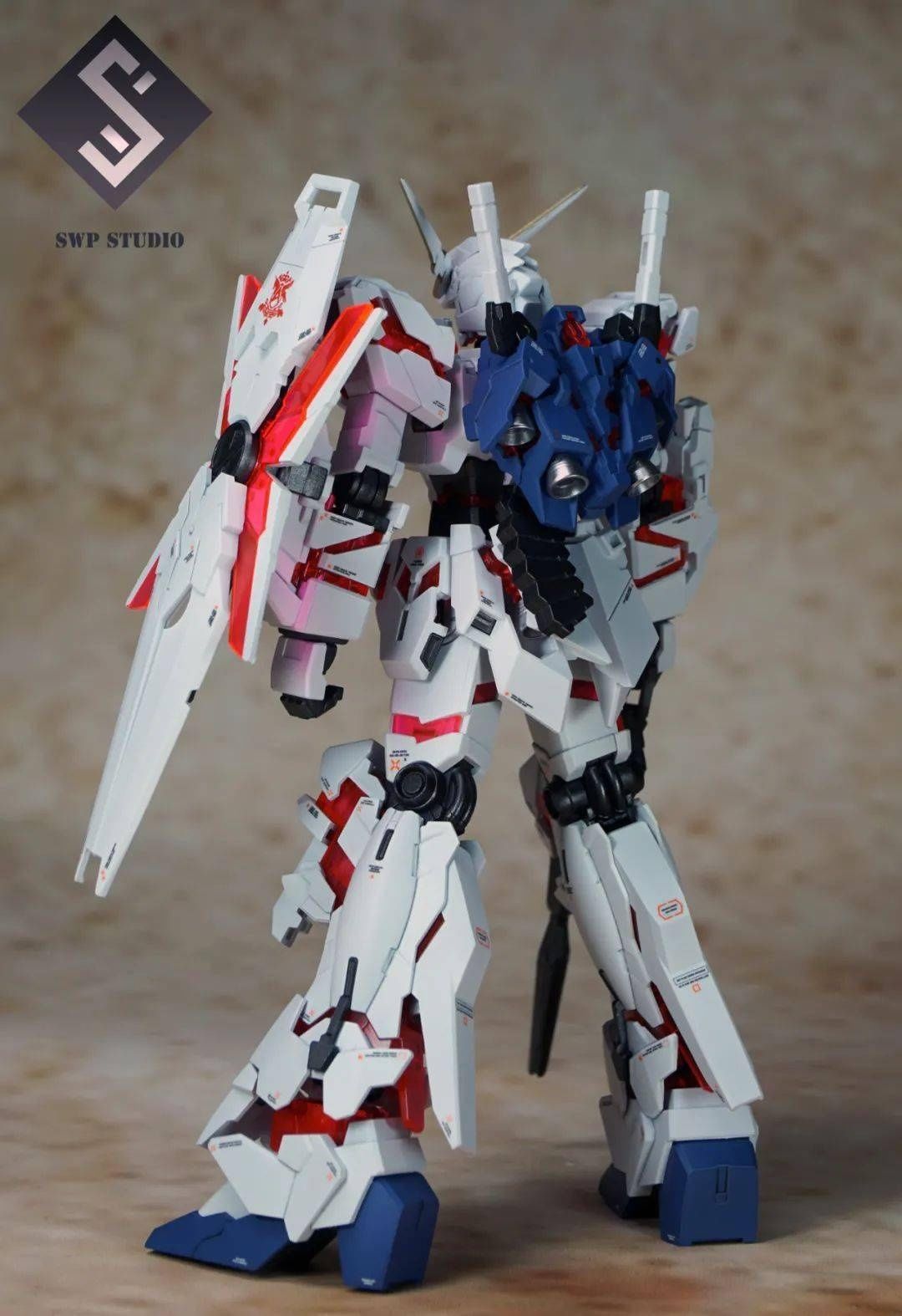 hg|HG独角兽平喷涂装，细节不够水贴凑