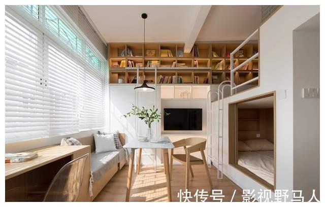 幸福生活|28㎡小宅“爆改”后,一家四口过上了充满阳光的幸福生活!