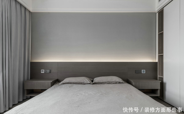 三居室|123平现代简约三居室,将空间利用合理有足够的储物空间