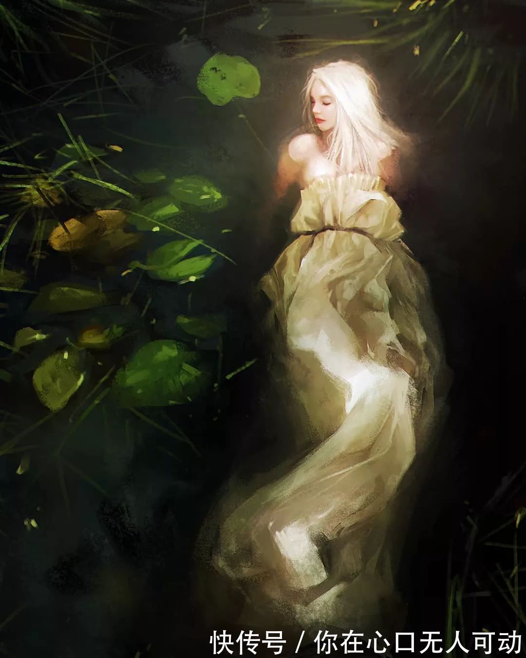 mandy!这三位艺术家的画中女子,楚楚动人,美若天仙