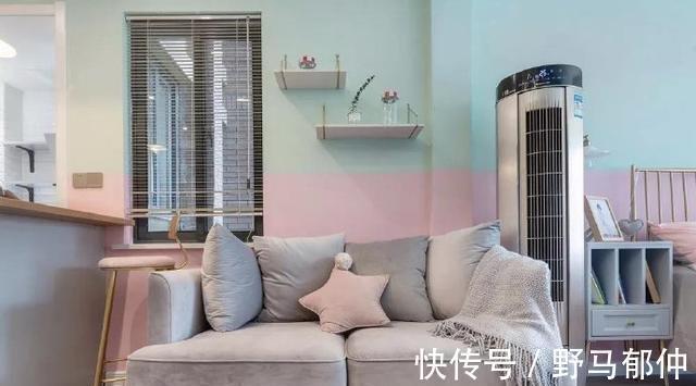 收纳|看完她的45㎡小家,我也想买个小户型照着装,清新优雅太舒适了!