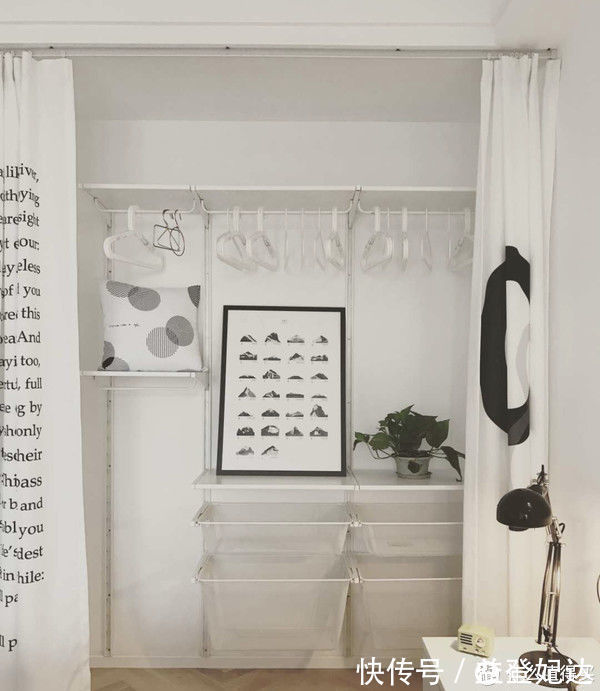 折叠门|“去衣柜化”的卧室越来越多，也许只有尝试过，才知道有多爽！