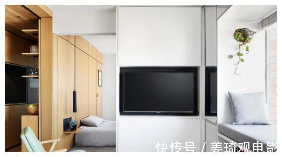 小户型|小户型难装?看了这套35㎡公寓后,感觉自己的小户型有救了