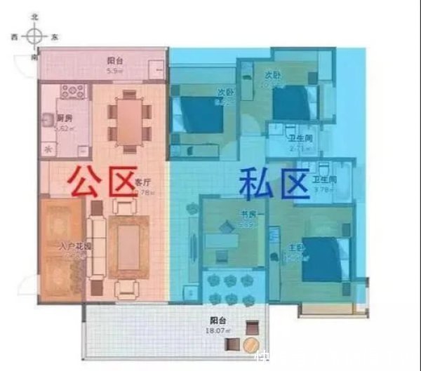 户型|如果你的房子这四个特征都中了,那恭喜你,你买到“黄金户型”了