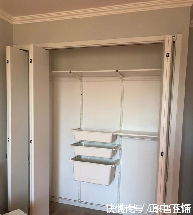 壁橱|卧室不要装大衣柜了，如今都流行这样设计，省钱好看又实用！
