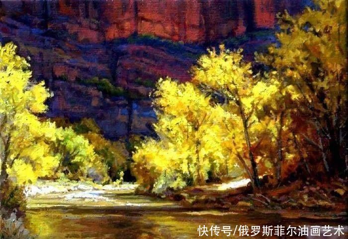  美国著名画家笔下风景油画50幅，美醉了