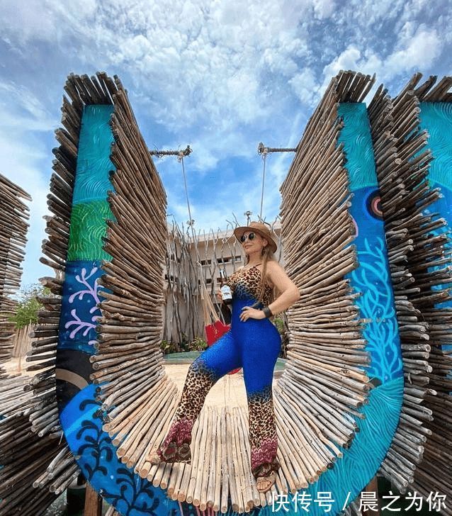 模特|墨西哥模特,有着一双大粗腿,并不影响她的曲线,反而魅力十足