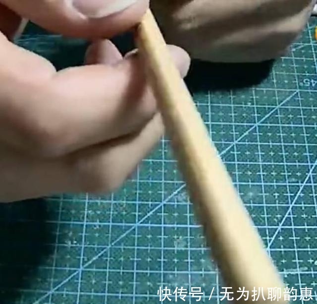 王者榮耀|圖文教程 一次性筷子制作王者榮耀白起 死神之鐮