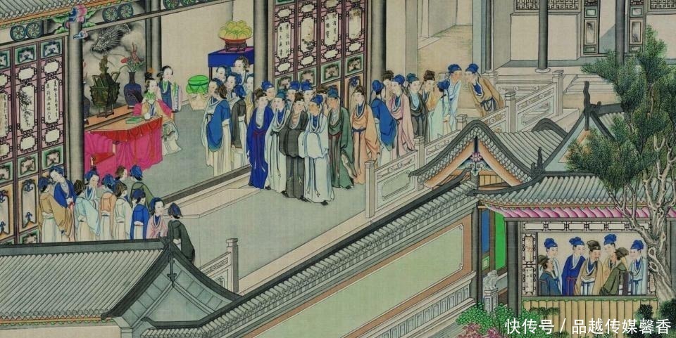 王夫人给初到贾府的黛玉下马威,黛玉沉着应对,与王夫人打成平局