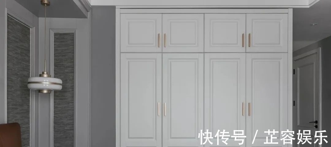 香水百合|149㎡轻奢美式风格装修,高级灰缔造撩人轻熟风