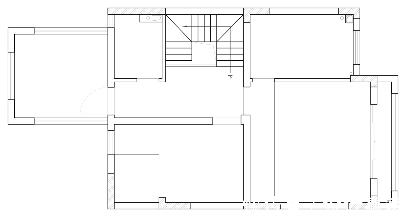 客厅|151㎡清新跃层，去风格化的美学设计，一见倾心