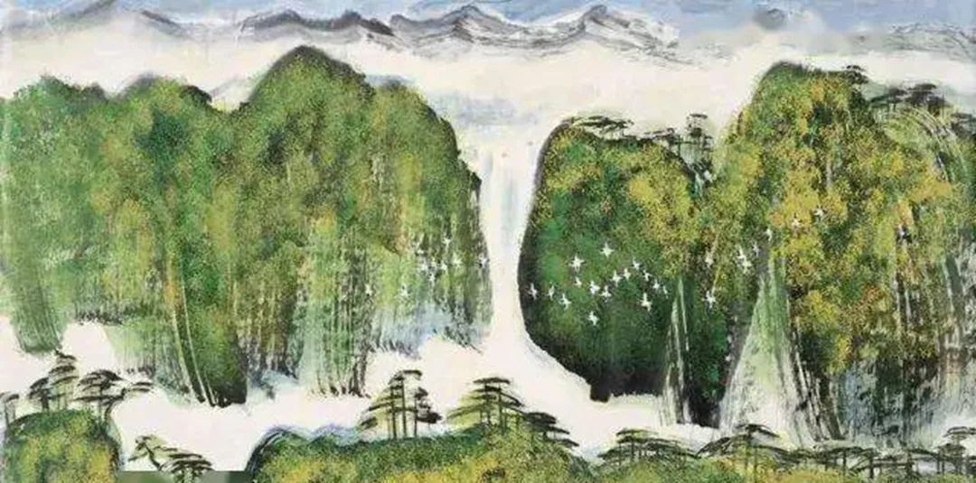 黄永玉|擅长山水画的黄永玉,作品精益求精,在绘画界的名气很大