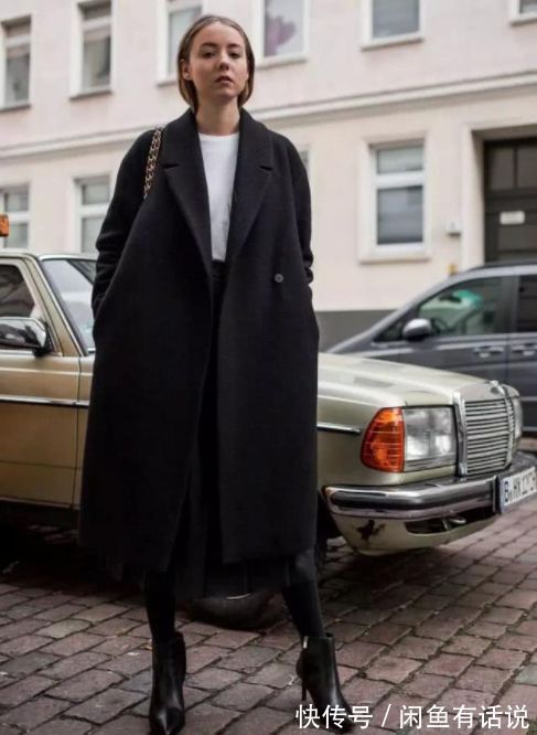 大衣|穿“黑色大衣”太路人?那是搭配不够讲究,3个方案提升高级感