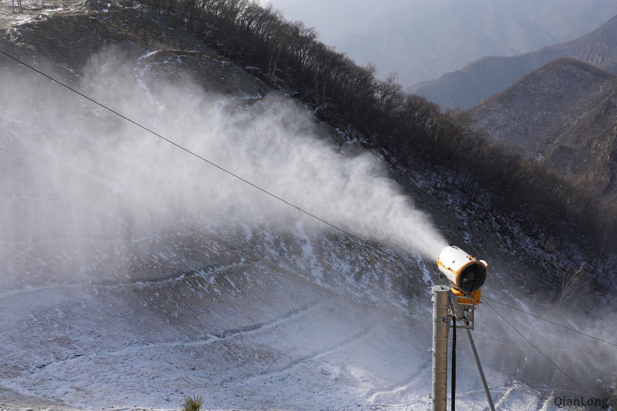 延庆|延庆开造“冬奥雪” 预计明年1月中旬完成 造雪面积约80万平方米