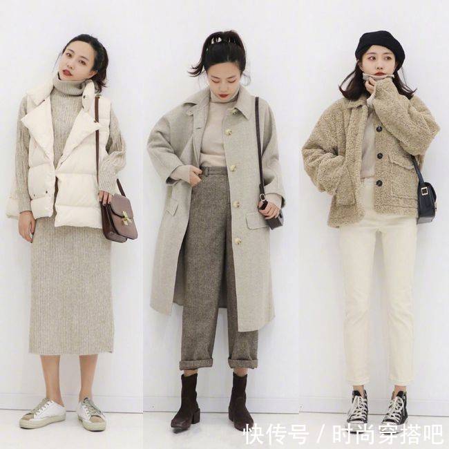 冬天 冬天穿大地色简约且大方,保暖又时髦的穿搭分享,助你提升好气质