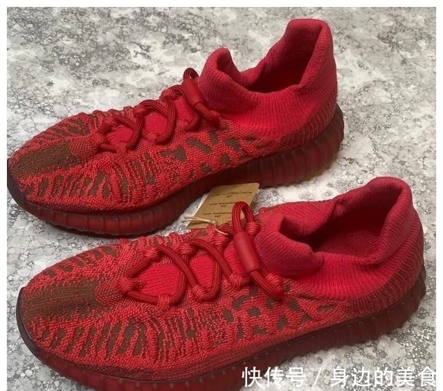 nike 「红椰子」350 V2 最新实物曝光!发售日期确认