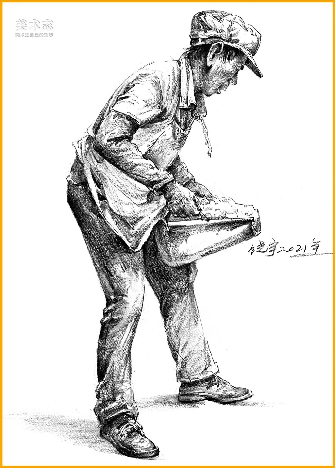 老师&想画好速写就要多发现生活中的美和感人瞬间!