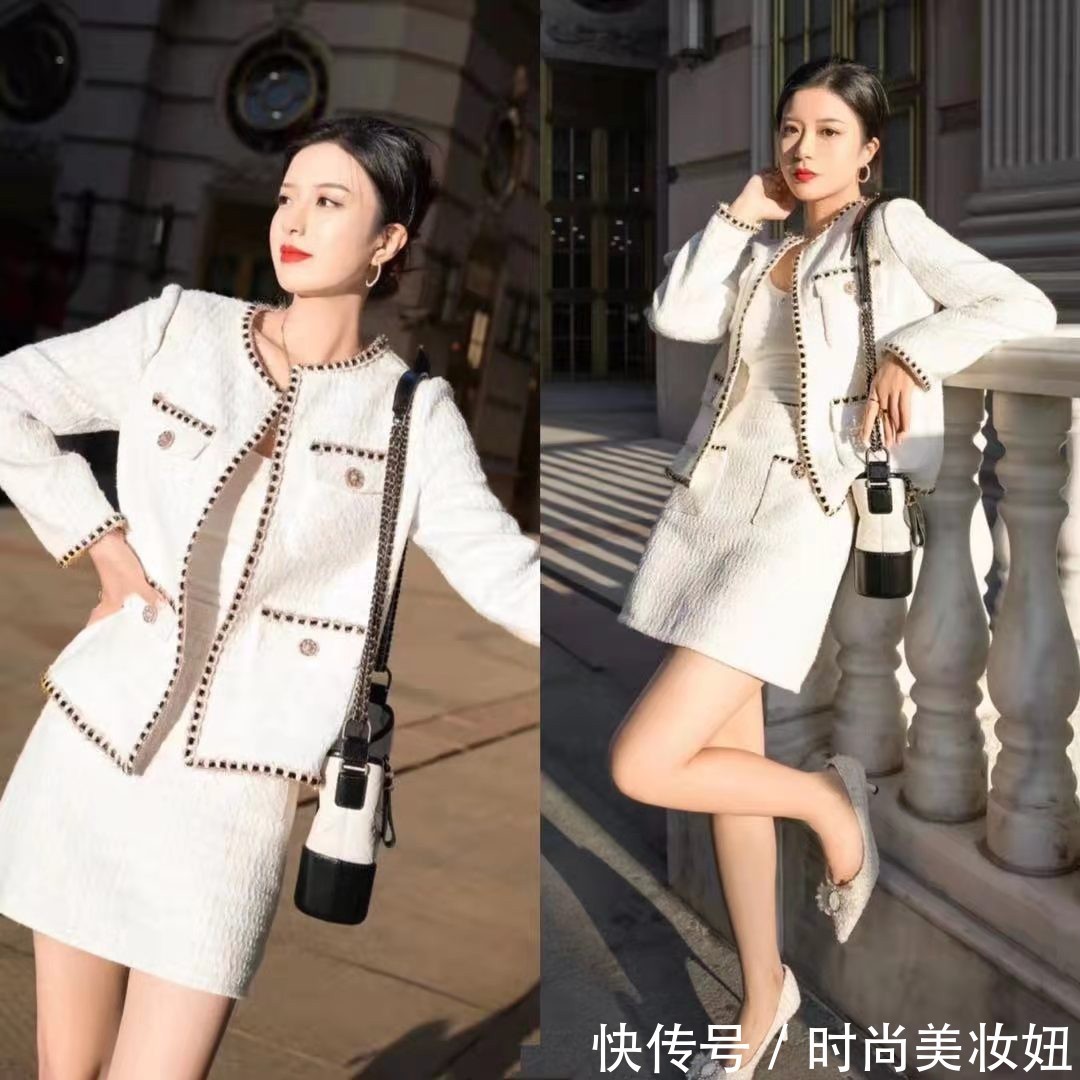 技巧|中年女人穿“小香风”更优雅,只要掌握技巧,随便穿都很显贵