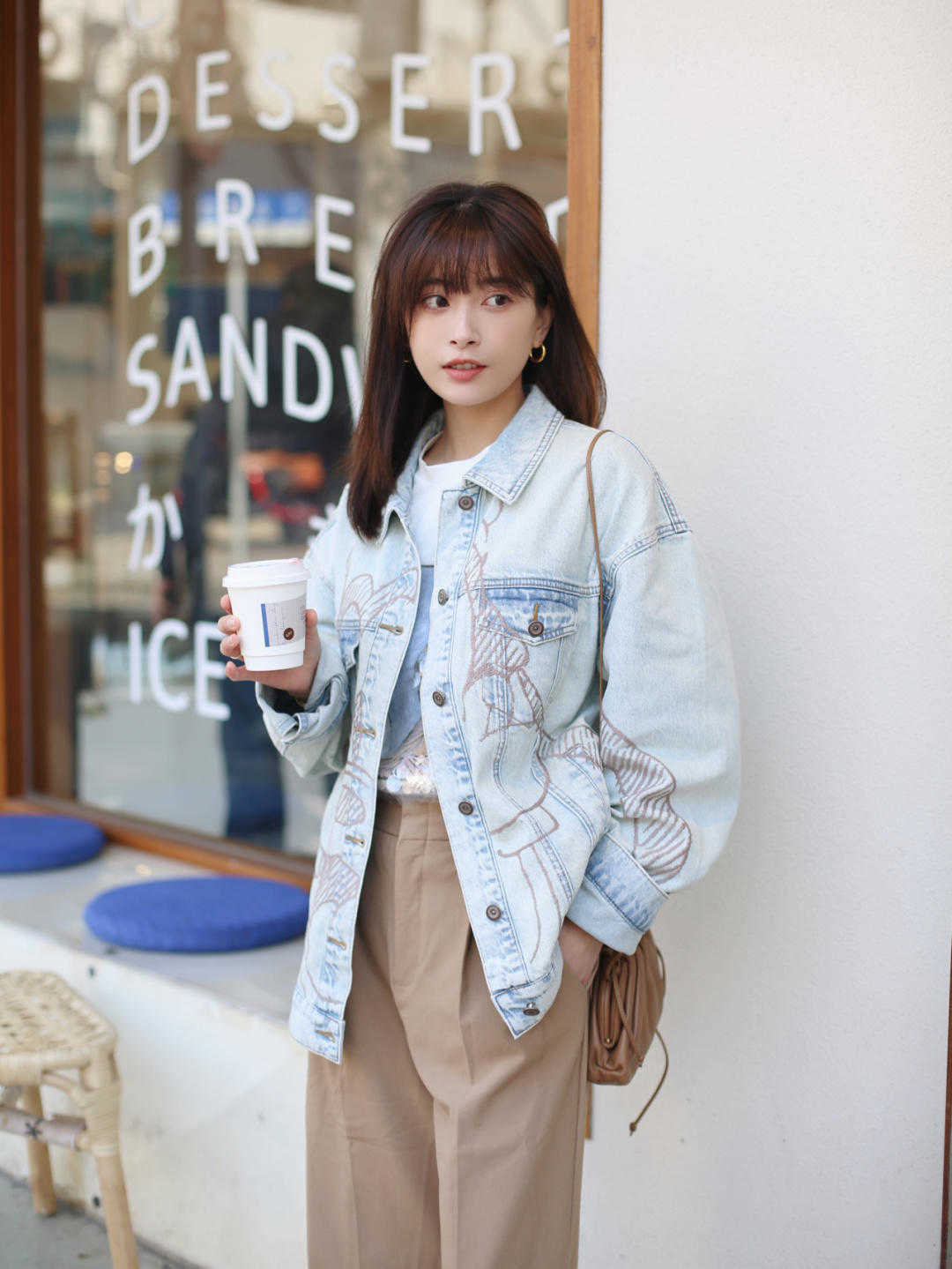 搭配|牛仔外套和秋天更配,这样穿更好看,休闲又有气质